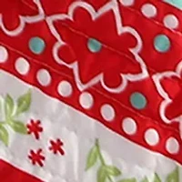 Let It Snow Quilted Throw