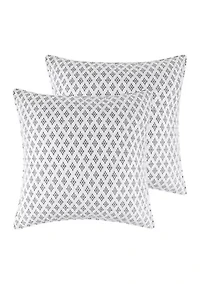 Bellamy Teal Euro Sham 2 Pack