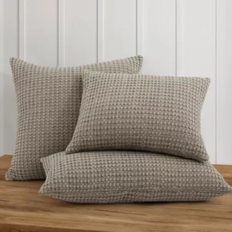 Mills Waffle Pillow
