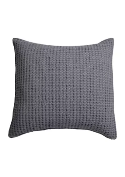 Mills Waffle Square Pillow