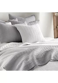 Mills Waffle Square Pillow