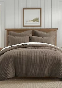 Mills Waffle Latte Euro Sham 2pk