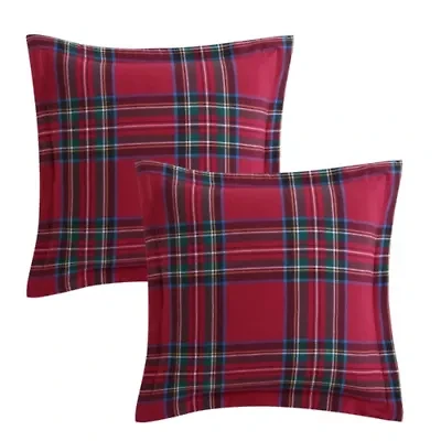 Spencer Plaid Euro Sham Set of 2
