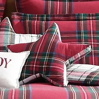 Spencer Plaid Star Pillow