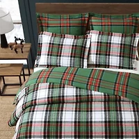 Spencer Plaid Green Euro Sham Set of 2