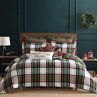 Spencer Plaid Green Euro Sham Set of 2