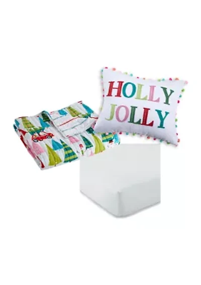 Holly Jolly 3pc Toddler Set