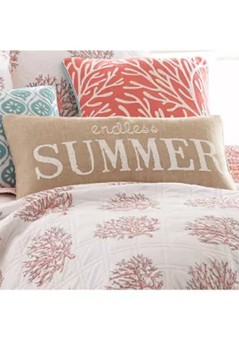 Caspian Sea Endless Summer Pillow