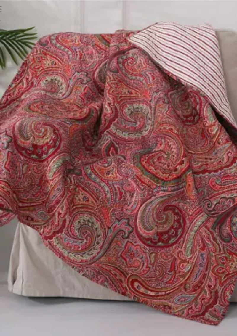 Spruce Quilted Throw