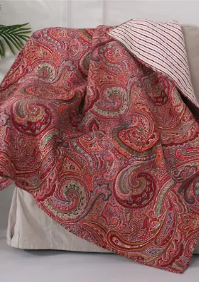Spruce Quilted Throw