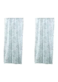 Spruce Spa Drape Panel - Set of 2