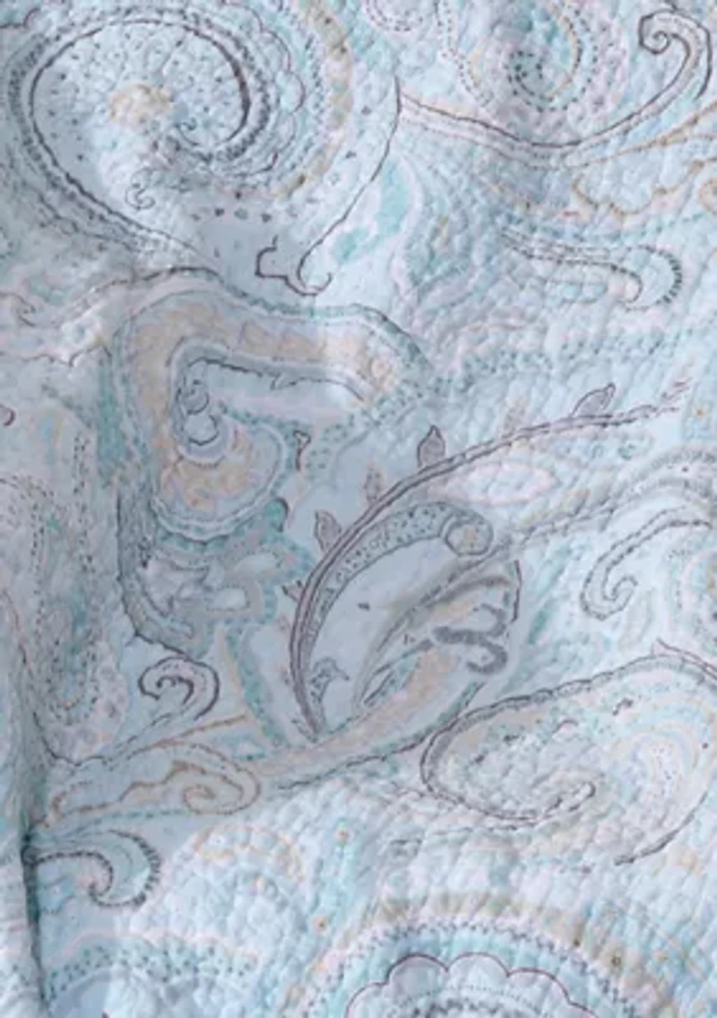 Spruce Spa Quilted Throw