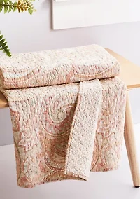 Spruce Quilted Throw