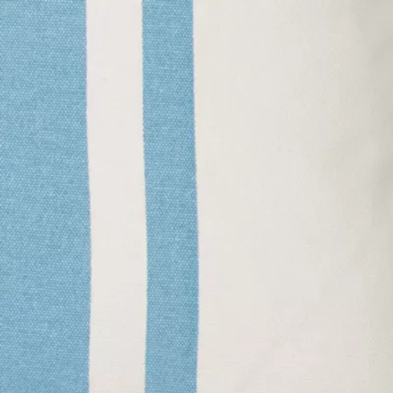 St Bart Stripe Beach Life Pillow