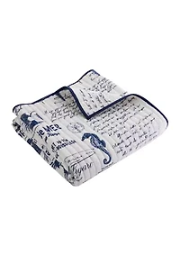  Beach Life Quilted Throw