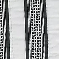 Tanzie Black Euro Sham Set of 2