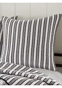 Tanzie Black Euro Sham Set of 2