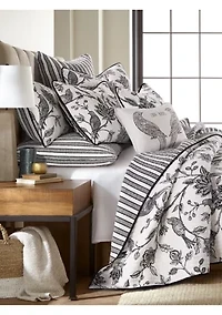 Tanzie Black Euro Sham Set of 2