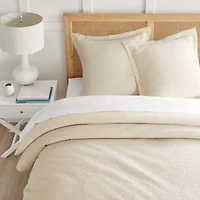 Cloud Waffle Euro Sham set of 2