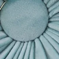 Briar Teal Round Pillow