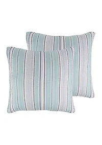 Lacey Sea Euro Sham - Set of 2