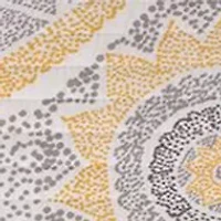 Luiza Ochre Full/Queen Quilt Set