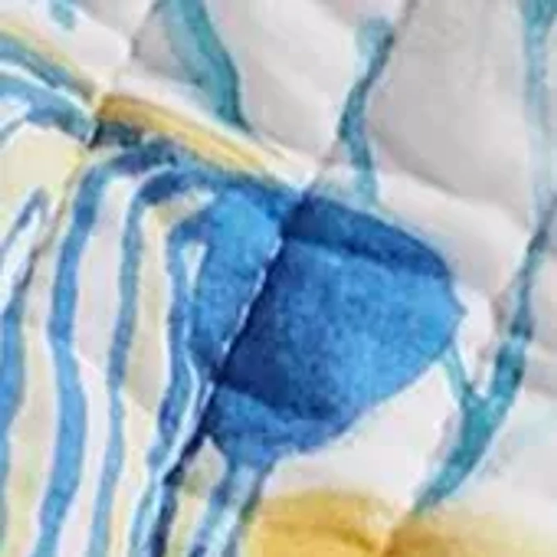 Tropical Sea Quilted Throw