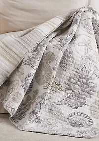 Caspian Sea Quilted Throw