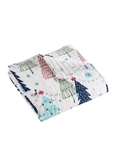 White Pine Quilted Throw