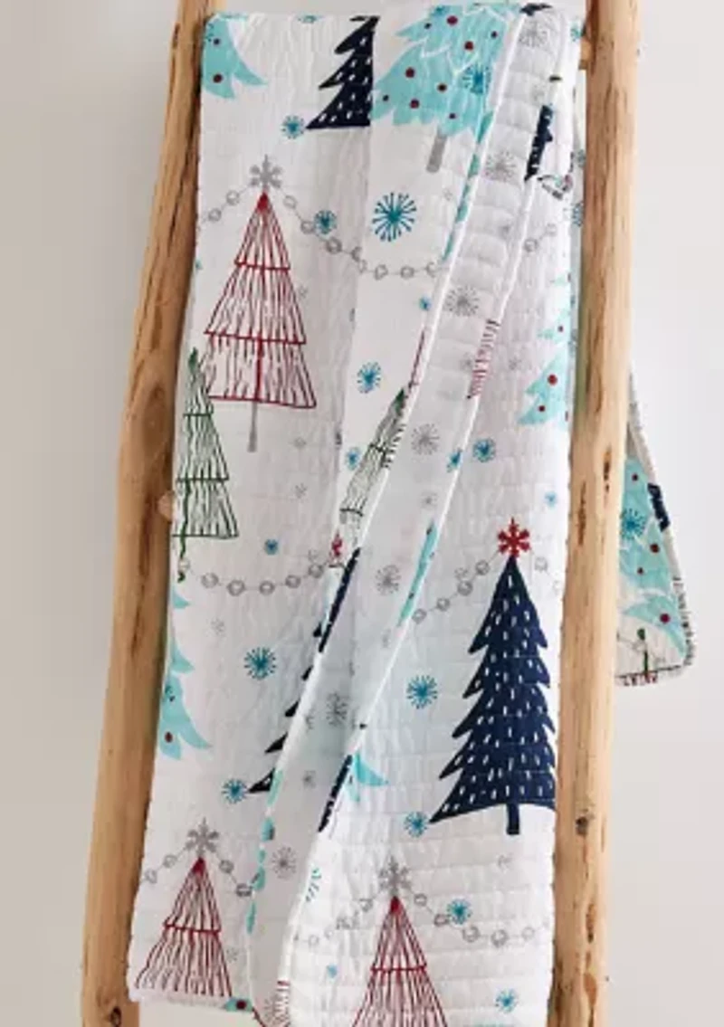 White Pine Quilted Throw