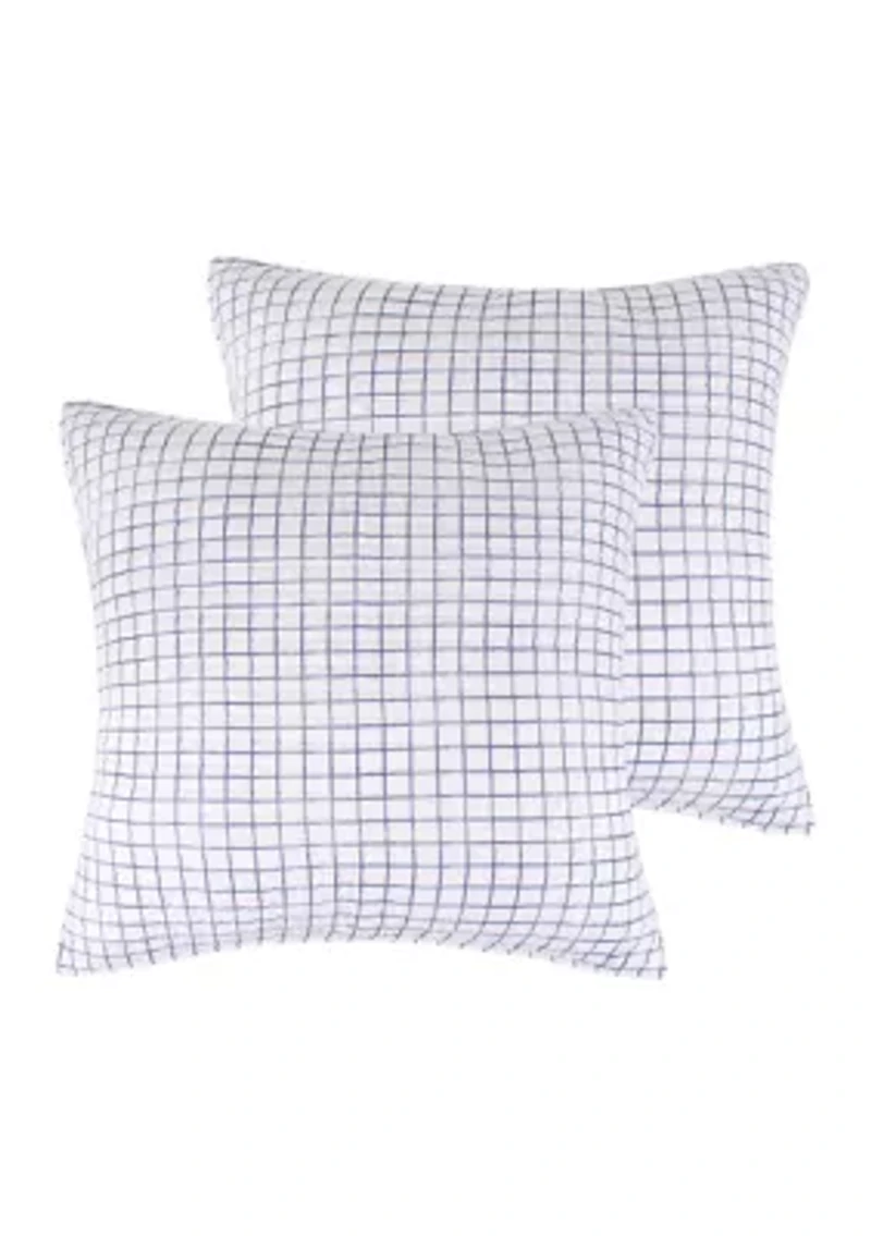 Riella Garden Euro Shams - 2 Pack