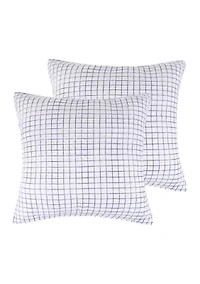 Riella Garden Euro Shams - 2 Pack 