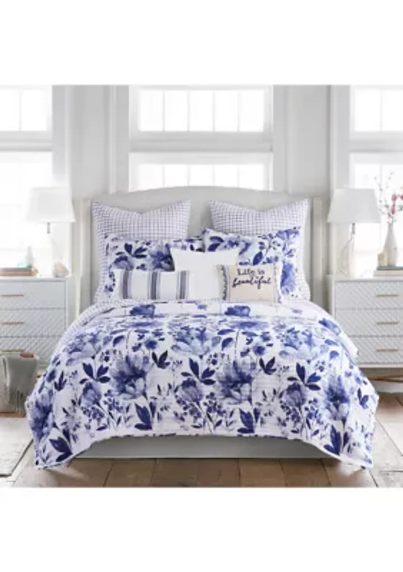 Riella Garden Euro Shams - 2 Pack