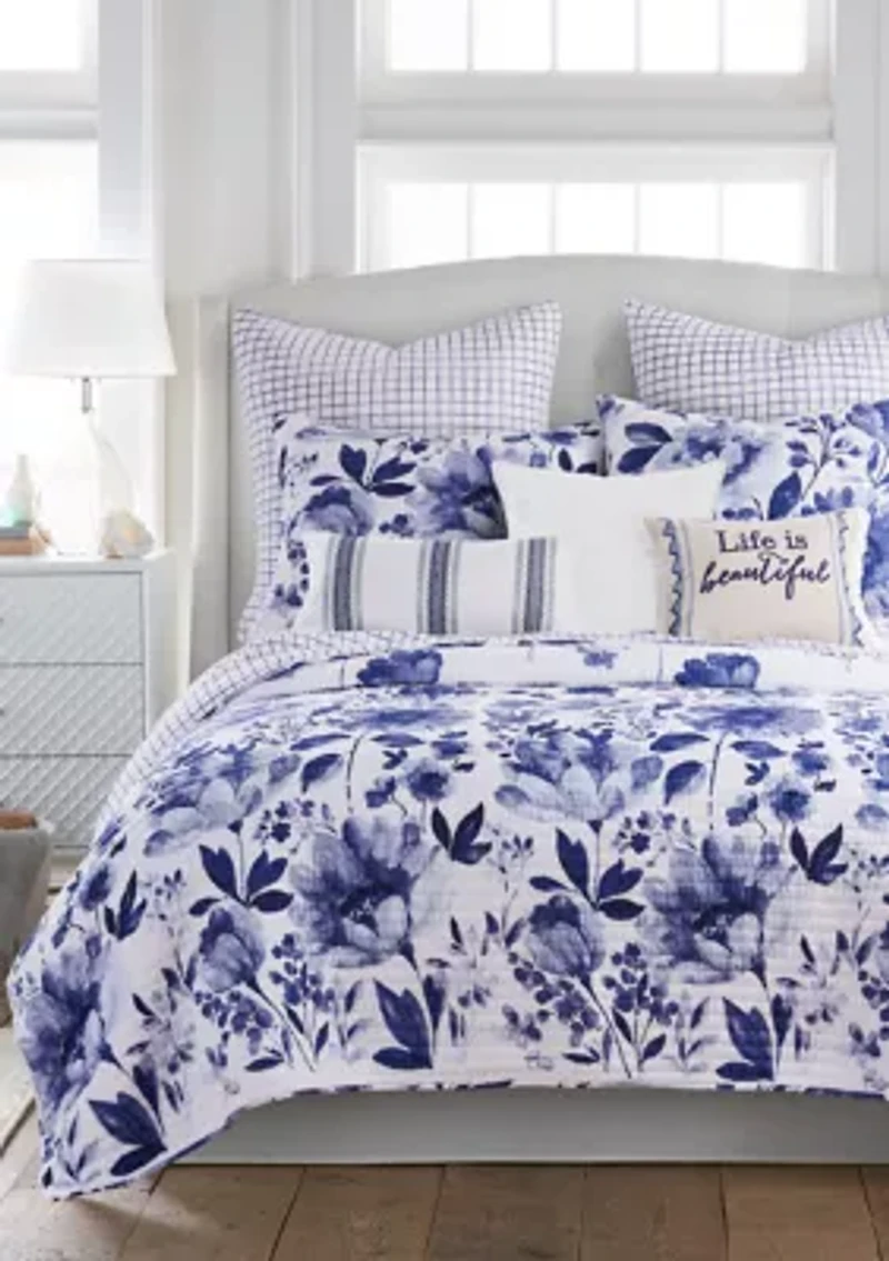 Riella Garden Full/Queen Quilt Set