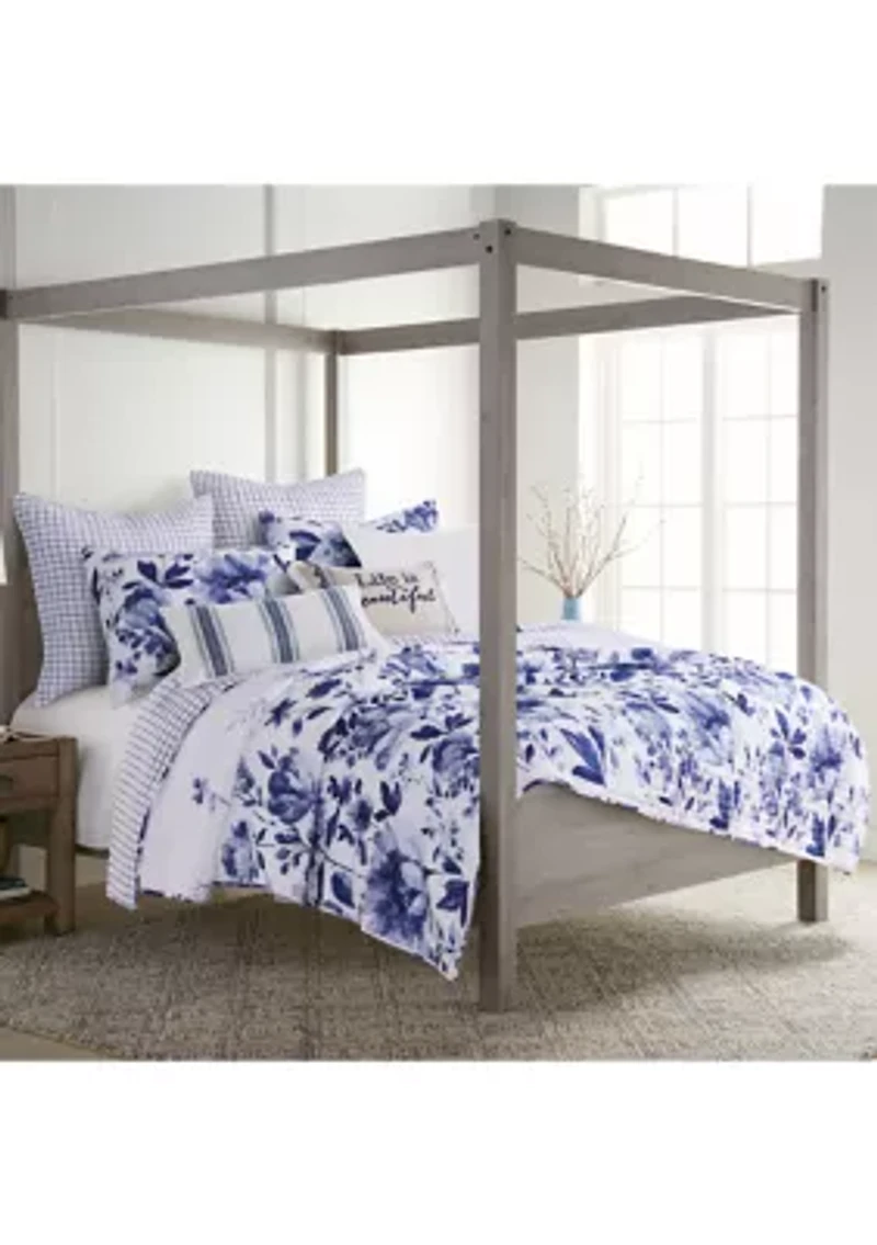 Riella Garden Full/Queen Quilt Set