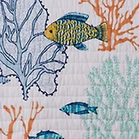 Deep Sea Multicolor Full/Queen Quilt Set
