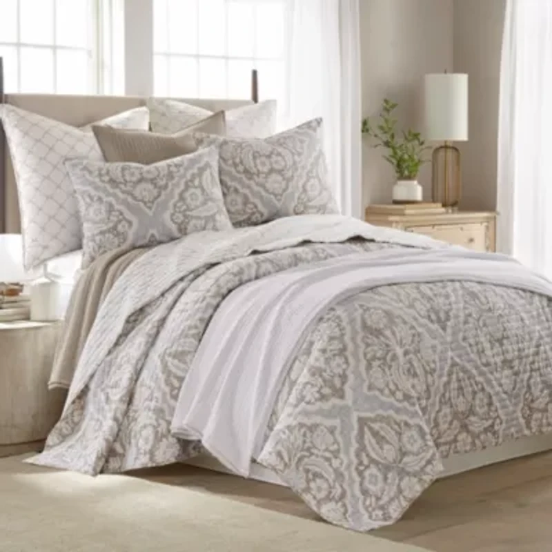 Becker Taupe Euro Sham Set of 2