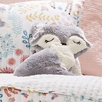 Fancy Forest Fox Shaped Pillow