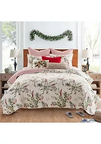Winterberry Forest Euro Sham Set of 2