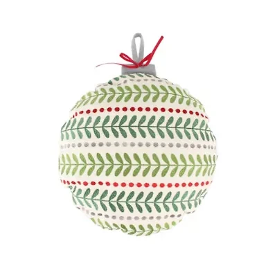 Meowy Christmas Ornament Pillow