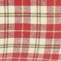 Home for Christmas Joy Plaid Pillow 14x18