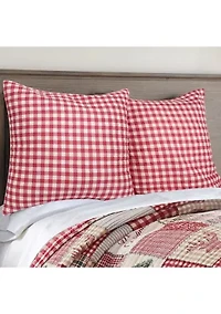 Home for Christmas Euro Sham Set of 2