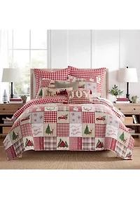 Home for Christmas Euro Sham Set of 2