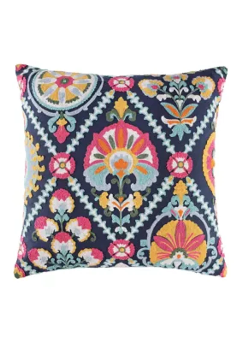 Roshita Crewel Suzani Pillow