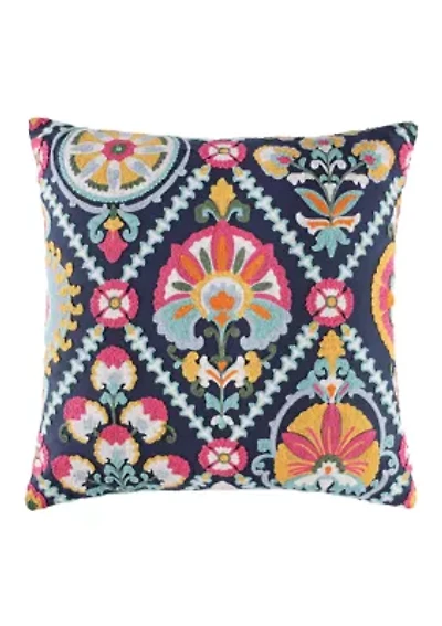 Roshita Crewel Suzani Pillow