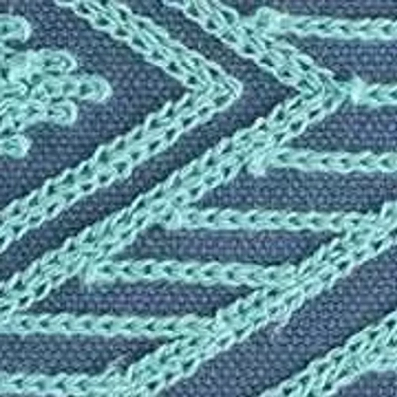 Roshita Crewel Diamond Pillow