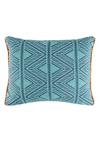 Roshita Crewel Diamond Pillow