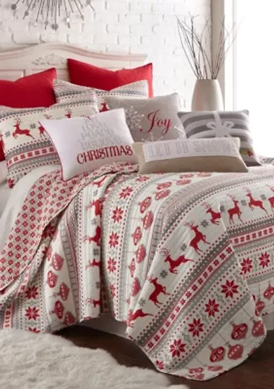 Silent Night Quilt Set