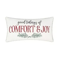 Spencer Plaid Comfort & Joy Pillow