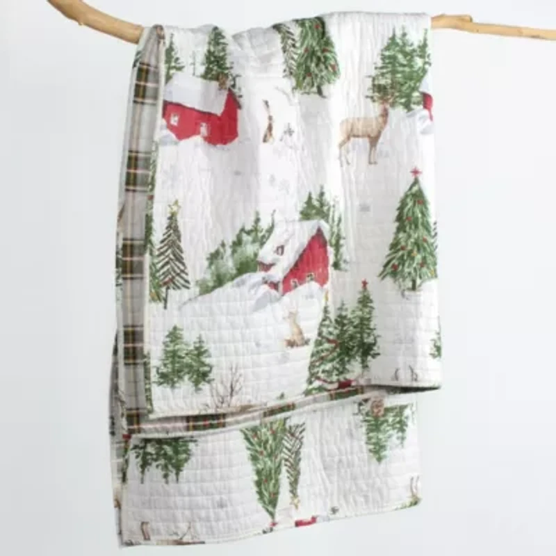 Tatum Pines Quilted Throw